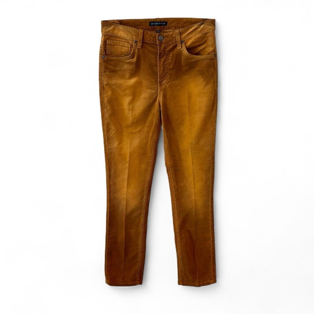 Monfrère Men's Greyson Luxe Velvet Skinny Pants